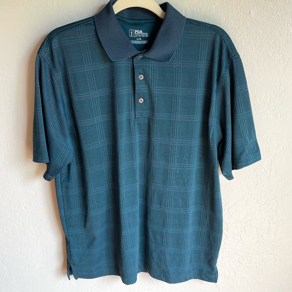 PGA Tour Men’s Polo Shirt Size Large